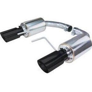 Pypes Performance Exhaust - 0 - 24-   Mustang Touring Axleback Exhaust Black