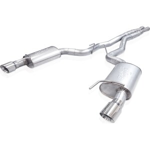 Stainless Works - 0 - 24-   Ford Mustang 5.0L Catback Exhaust w/H-Pipe