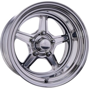 Billet Specialties - RS23510L6155 - Street Lite Wheel 15X10 5.5 BS 5X4.75 BC
