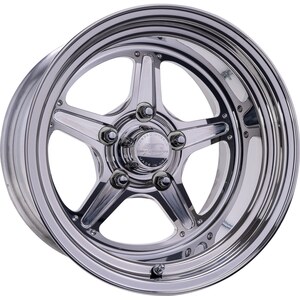Billet Specialties - RS23512L6135 - Street Lite Wheel 15X12 3.5 BS 5X4.75 BC