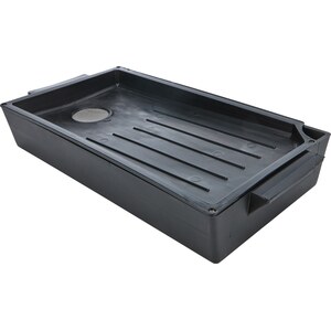 Allstar Performance - 14356 - Quick Change Drain Pan Plastic 14in x 8in 4QT