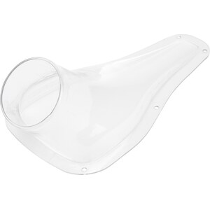 Allstar Performance - 42143 - Brake Duct Teardrop Clear Single Hole