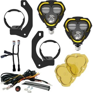 KC Lights - 97149 - Flex Era 3 Dual Mode SAE Fog Light Kit Pair