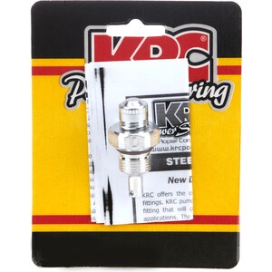 KRC Power Steering - KRC 25311000 - Alum Flow Valve -6AN Male ID - D