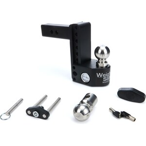 Weigh Safe - SWS6-2 - Steel Weigh Safe 6in Dro p Hitch w/ 2in Shank