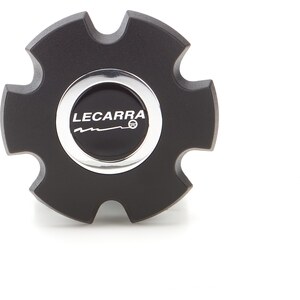 Lecarra - 3642 - Billet Horn Button Black Lecarra Logo