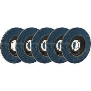 Allstar Performance - 12121-5 - Flap Discs 60 Grit 4-1/2in with 7/8in Arbor