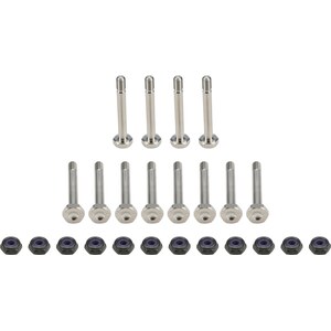 Allstar Performance - 17016 - Nerf Bar and Bumper Kit Titanium