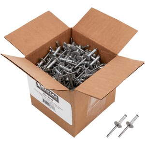 Allstar Performance - 18093 - Lg Hd Rivet Silver 250pk Multi Grip