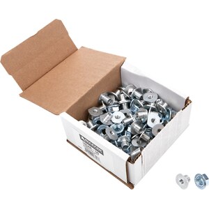 Allstar Performance - 18548-50 - Threaded Nut Insert Aluminum 50pk