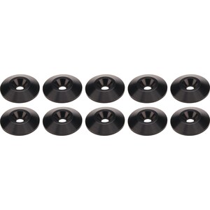 Allstar Performance - 18661 - Countersunk Washer Black #10 10pk