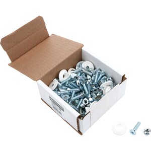 Allstar Performance - 18681-50 - Countersunk Bolt Kit White 50pk