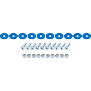 Allstar Performance - 18683 - Countersunk Bolt Kit Blue 10pk