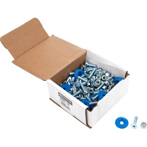 Allstar Performance - 18683-50 - Countersunk Bolt Kit Blue 50pk