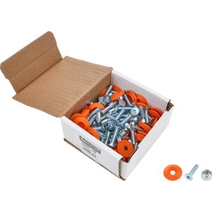 Allstar Performance - 18684-50 - Countersunk Bolt Kit Orange 50pk