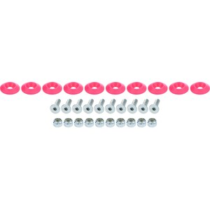 Allstar Performance - 18686 - Countersunk Bolt Kit Pink 10pk