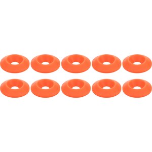 Allstar Performance - 18699 - Countersunk Washer Fluorescent Orange 10pk
