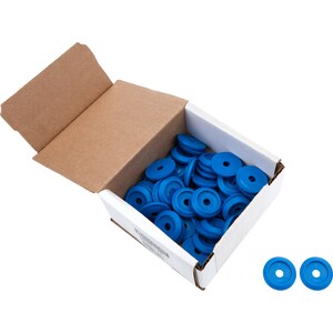 Allstar Performance - 18848-50 - Body Bolt Washer Plastic Blue 50pk