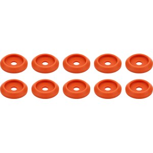 Allstar Performance - 18849 - Body Bolt Washer Plastic Orange 10pk