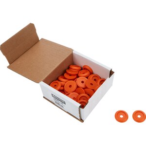Allstar Performance - 18849-50 - Body Bolt Washer Plastic Orange 50pk