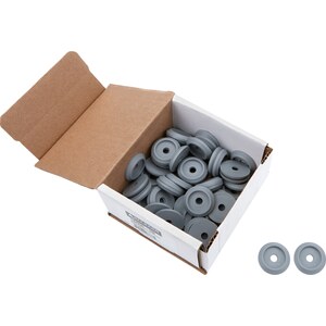 Allstar Performance - 18850-50 - Body Bolt Washer Plastic Silver 50pk