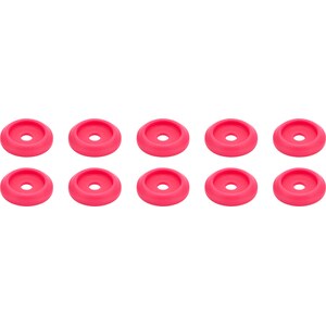 Allstar Performance - 18851 - Body Bolt Washer Plastic Pink 10pk