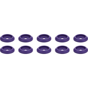 Allstar Performance - 18852 - Body Bolt Washer Plastic Purple 10pk