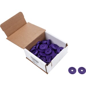 Allstar Performance - 18852-50 - Body Bolt Washer Plastic Purple 50pk