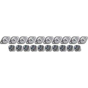 Allstar Performance - 19113 - Flush Hd S/E Fasteners 7/16 .500in 10pk Alum