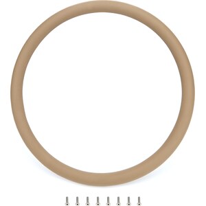 Billet Specialties - 29002 - Half Wrap Tan Leather