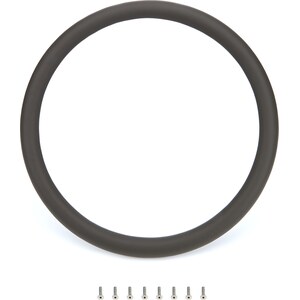 Billet Specialties - 29004 - Half Wrap Dk.Gray Lthr.