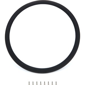 Billet Specialties - 33008 - Half Wrap Ring For 15.5in Wheel Black Leath