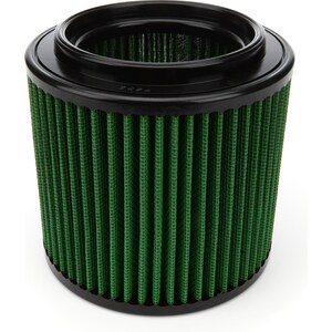 Green Filter - 7482 - Air Filter Element - Round - 6.5 in Diameter - 6.25 in Tall - Reusable Cotton - Green - Universal