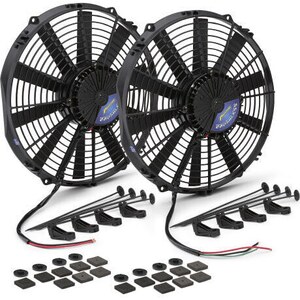 Proform - 67038 - Universal Brushless Fan Dual 12in Straight Blade