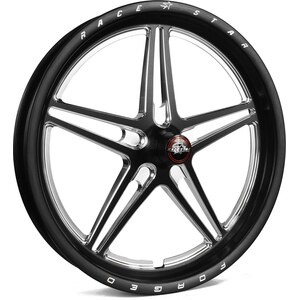 Race Star Industries - 63-72400112AB - 63 Pro Forged 17x2.4 Spi ndle Mount Black Anodize
