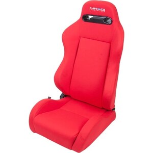NRG Innovation - RSC-210L/R - Seat Type-R  Reclinable Red Cloth w/Red Stich