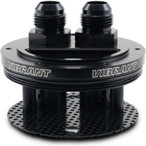 Vibrant Performance - 12786 - Catch Can 2-Port Lid Assembly