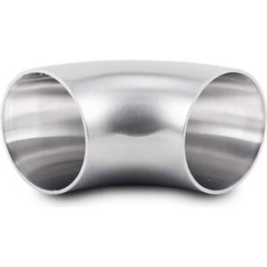 Vibrant Performance - 13304 - 90 Degree Brushed Mandre l Bend  1.75in O.D.