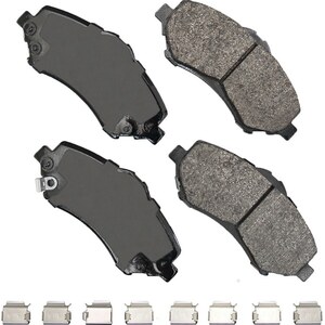 Akebono Brake Pads Front Dodge Ram 12-15 Akebono Brake Pads Front Dodge Ram 12-15