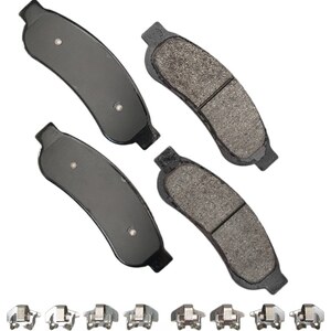 Akebono Brake Pads Rear Ford F250 F350 08-12