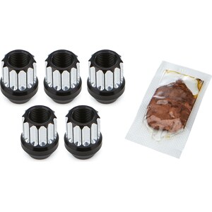 Drag Race Solutions - 7605-14MM - Billet Aluminum 12pt Lug Nuts 14mm 5pk