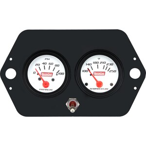 QuickCar - 61-2205 - Gauge Panel 2in Open Wheel w/ Switch