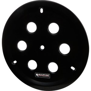 Allstar Performance - ALL44143 - Aluminum Wheel Cover Weld Multi Hole Black