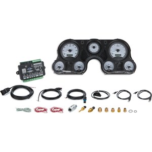 Dakota Digital - VHX-67C-PA-S-B - 1967-72 Chevy Truck VHX Instrument System