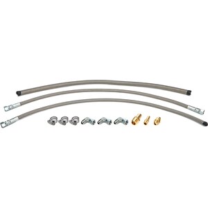 Flaming River - FR1610 - Stainless Braided Hose Kit