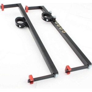 JOES Racing Products - 36502 - Radiator Brackets 1-1/2in Clamp On