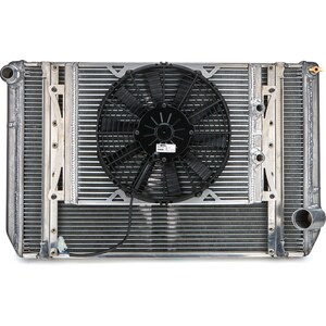 Fluidyne Performance - MGM.SLM.CLOSED.TP - Radiator Module Chevy Closed Triple Pass