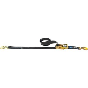Macs Custom Tie-Downs - 121108 - 2in x 8ft Tie Down Strap Flat Snap Hook