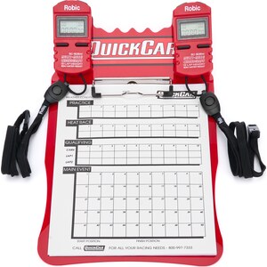 QuickCar - 51-051 - Clipboard Timing System Red