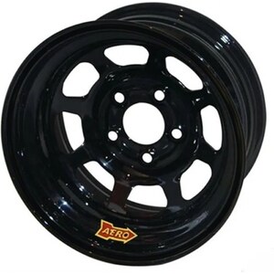 Aero Race Wheels - 51-185010 - 15x8 1in 5.00 Black